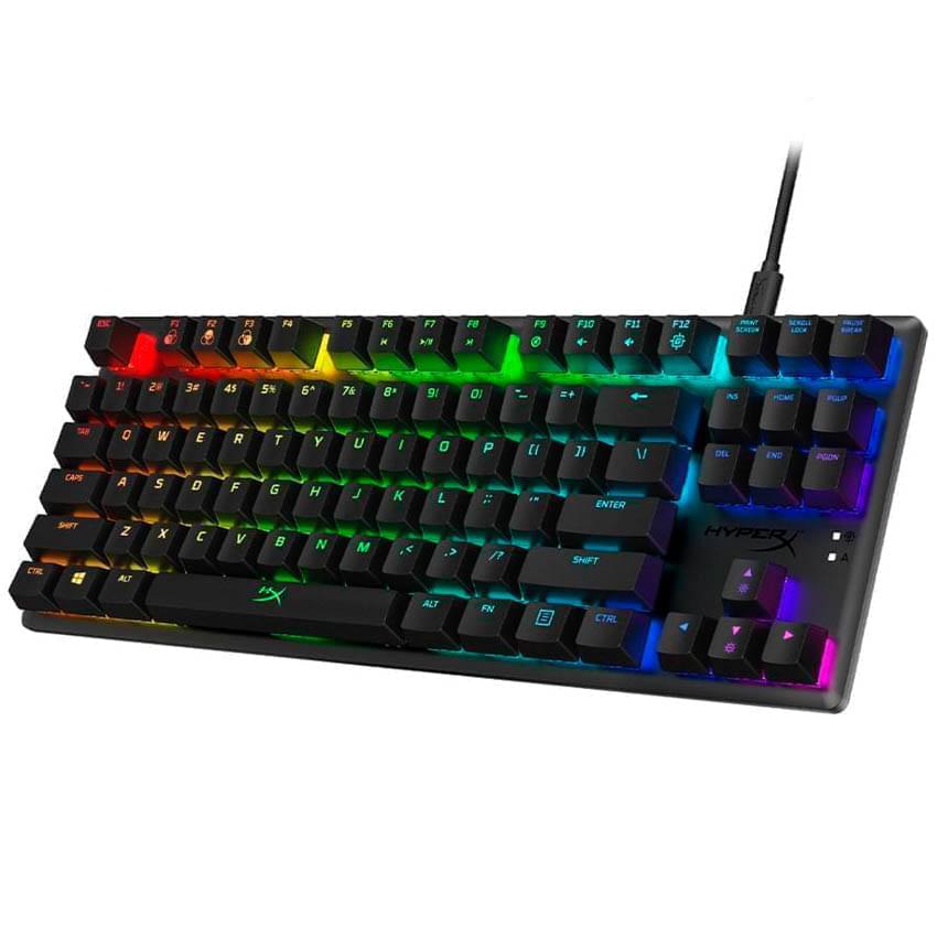 Teclado Mecanico Hyperx Alloy Origins Core Negro Switch Blue